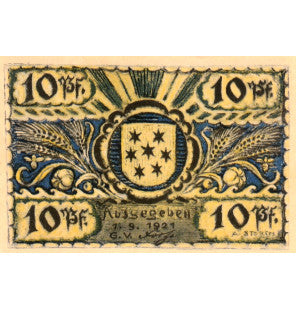 Alemania Set 4 Notgelds 1921